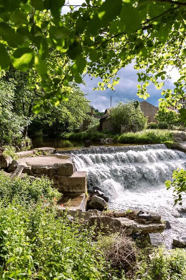 Tatil Evi La Chapelle Moulin Traversee Par L'Eau Jacuzzi Piscine Classe 5 Etoiles Bourg-Argental
