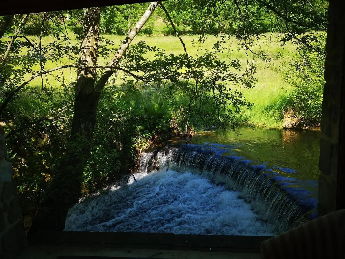 La Chapelle Moulin Traversee Par L'Eau Jacuzzi Piscine Classe 5 Etoiles Bourg-Argental Fransa